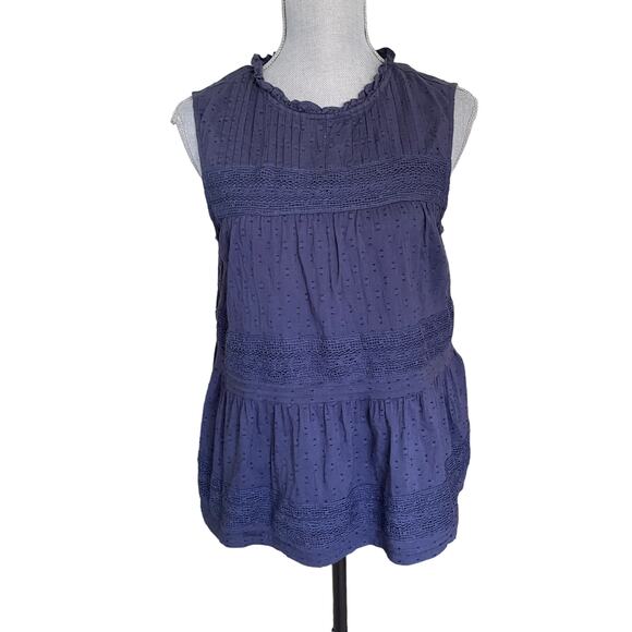 Old Navy Tops - Old Navy Sleeveless Navy Top - Size M - Great Condition!